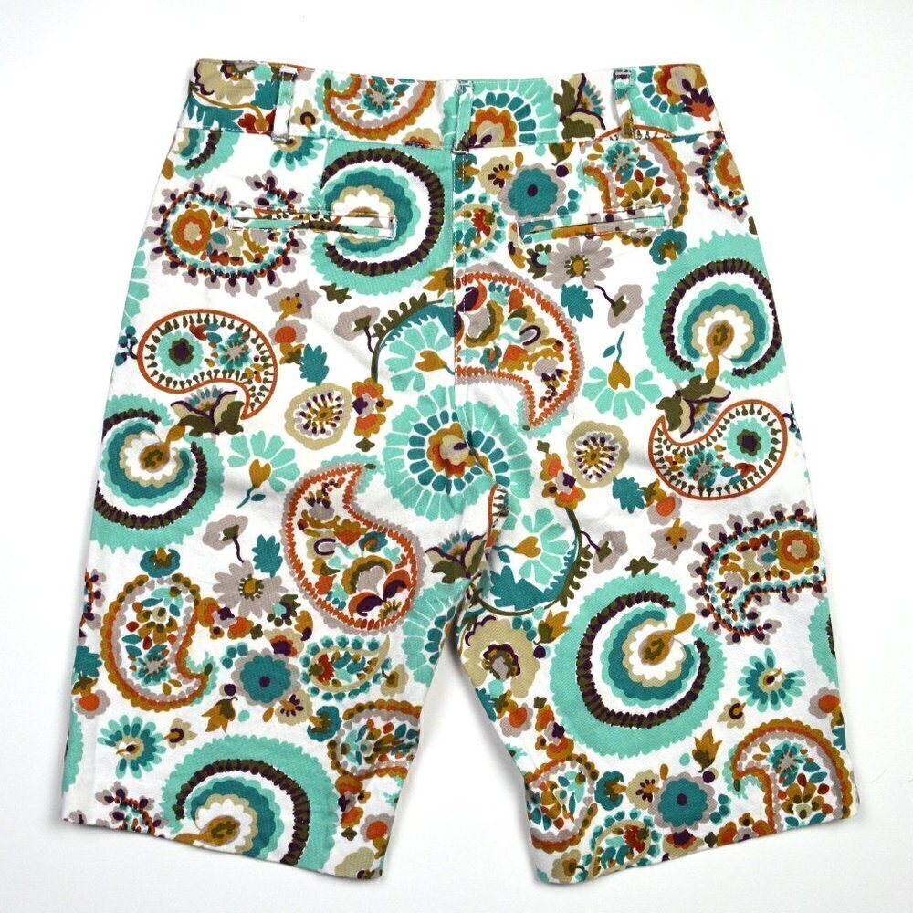 Tyler Boe Paisley Floral Bermuda Shorts - Picture 2 of 5